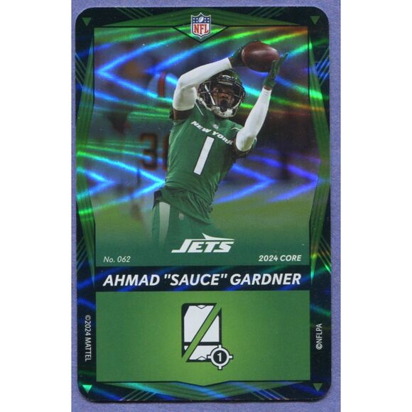 2024 Uno Elite Football Card Green Foil #62 Ahmad Sauce-Gardner - Picture 1 of 1